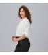 Blusa Mujer Manga Roll Up Micaela 240005 Garys Lateral Blanco