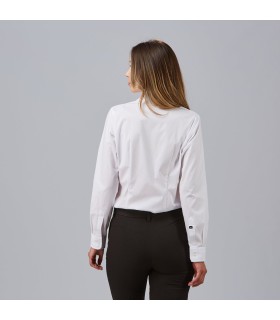 Camisa Mujer Cinzia 240008 Garys Parte Trasera Blanco