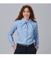 Camisa Mujer Cinzia 240008 Garys Frente Celeste