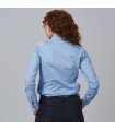 Camisa Mujer Cinzia 240008 Garys Parte Trasera Celeste
