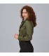 Camisa Mujer Cinzia 240008 Garys Lateral Verde Caqui
