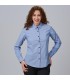 Camisa Mujer Raya Fabiola 240011 Garys Frente Marino