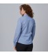 Camisa Mujer Raya Fabiola 240011 Garys Parte Trasera Marino