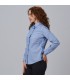 Camisa Mujer Raya Fabiola 240011 Garys Lateral Marino