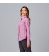 Camisa Mujer Raya Fabiola 240011 Garys Lateral Burdeos