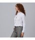 Camisa Mujer C Mao Interlock Renata 240013 Garys Lateral Blanco