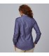 Camisa Mujer Manga Roll Up Daniela 240014 Garys Parte Trasera Marino