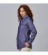 Camisa Mujer Manga Roll Up Daniela 240014 Garys Lateral Marino