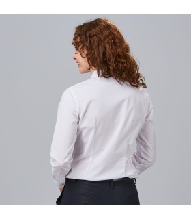 Camisa Mujer Fil A Fil Cocinero Angelica 240022 Garys Parte Trasera Blanco
