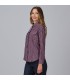 Camisa Mujer Cuadros Caterina 240025 Garys Lateral Rojo