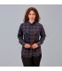 Camisa Mujer Alice 240029 Garys Frente Marron