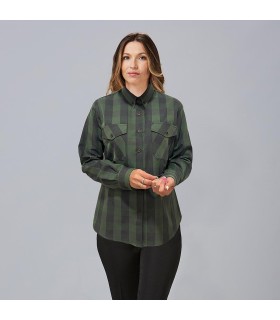 Camisa Mujer Alice 240029 Garys Frente Verde Caqui