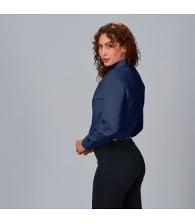 Camisa Mujer Bruna 240031 Garys Lateral Marino