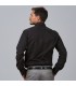 Camisa Hombre Slim Fit Simone 260009 Garys Parte Trasera Negro