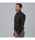 Camisa Hombre Slim Fit Simone 260009 Garys Lateral Negro