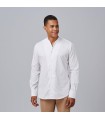 Camisa Hombre Slim Fit Loris 260011 Garys Frente Blanco