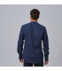 Camisa Hombre Slim Fit Loris 260011 Garys Parte Trasera Marino