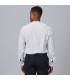 Camisa Hombre Slim Fit Fil A Fil Riccardo 260012 Garys Parte Trasera Blanco