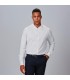 Camisa Hombre Slim Fit Fil A Fil Riccardo 260012 Garys Frente Blanco