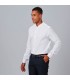 Camisa Hombre Slim Fit Fil A Fil Riccardo 260012 Garys Lateral Blanco