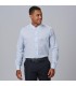 Camisa Hombre Slim Fit Fil A Fil Riccardo 260012 Garys Frente Celeste