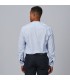 Camisa Hombre Slim Fit Fil A Fil Riccardo 260012 Garys Parte Trasera Celeste