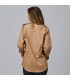 Camisa Unisex Manga Roll Up Michele 260014 Garys Parte Trasera Camel