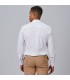 Camisa Hombre Slim Fit Fil A Fil Cocinero Marcello 260015 Garys Parte Trasera Blanco