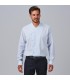 Camisa Hombre Slim Fit Fil A Fil Cocinero Marcello 260015 Garys Frente Celeste
