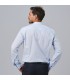 Camisa Hombre Slim Fit Fil A Fil Cocinero Marcello 260015 Garys Parte Trasera Celeste