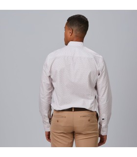 Camisa Hombre Slim Fit Vito 260028 Garys Parte Trasera Blanco