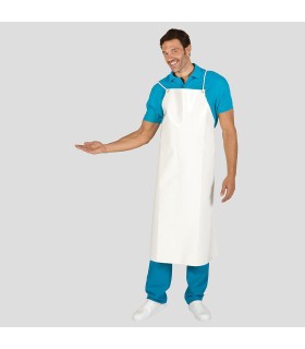 Delantal  PVC Rigido 110X85 CM 123000 Gary  Frente Blanco