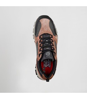 Zapatos Greetah Skechers Hombre SK77183EC Garys Agujetas Marron