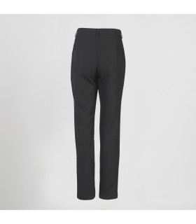 Pantalon Mujer Plana Poliester Bolsillo Frances 700019 Garys Parte Trasera Gris