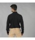 Camisa Hombre Interlock Camisero Luzon 260001 Garys Parte Trasera Negro