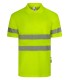 Polo de alta visibilidad de poliéster reciclado con cinta segmentada 305532. Velilla1