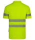 Polo de alta visibilidad de poliéster reciclado con cinta segmentada 305532. Velilla2