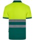 Polo de trabajo alta visibilidad de cintas segmentadas y poliéster reciclado 305533 Velilla4