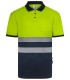 Polo de trabajo alta visibilidad de cintas segmentadas y poliéster reciclado 305533 Velilla5