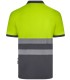 Polo de trabajo alta visibilidad de cintas segmentadas y poliéster reciclado 305533 Velilla8