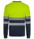 Camiseta de trabajo alta visibilidad de cintas segmentadas e interior de algodón 305619 Velilla2