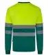 Camiseta de trabajo alta visibilidad de cintas segmentadas e interior de algodón 305619 Velilla4