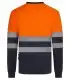 Camiseta de trabajo alta visibilidad de cintas segmentadas e interior de algodón 305619 Velilla8