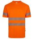 Camiseta de alta visibilidad de poliéster reciclado con cinta segmentada 305632. Velilla1