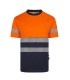 Camiseta dealta visibilidad de cintas segmentadas y poliéster reciclado 305633 Velilla3