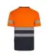 Camiseta dealta visibilidad de cintas segmentadas y poliéster reciclado 305633 Velilla4