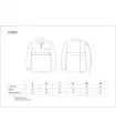 Polo bicolor reflectante de alta visibilidad de100% Algodón C3843. Workteam5