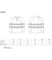 Polo de Alta Visibilidad con Cintas segmentadas e interior de algodón C3896. Workteam5