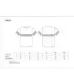 Camiseta bicolor de alta visibilidad con cinta segmentada C6030. Workteam5