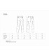 Pantalón de Alta visibilidad elástico Slim Fit C3218. Workteam9